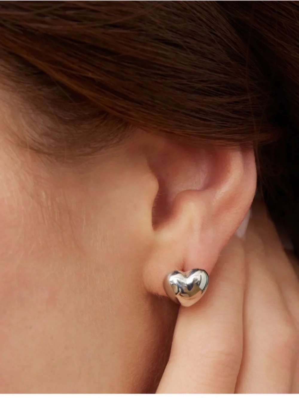 Oradina sterling sliver Lover Studs